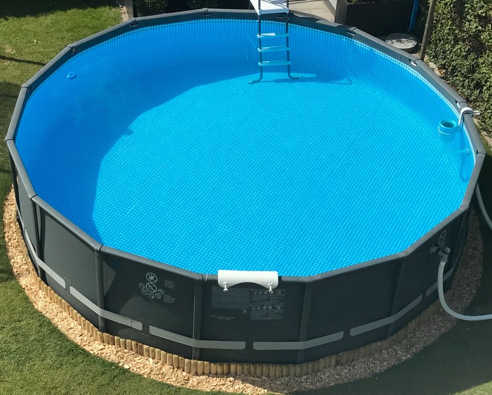 Intex Frame-Pool Ultra XTR 4,88m Durchmesser, Höhe 1,22m in Altlußheim