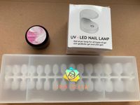 Nail Tips Set, Una Gella kurz oval, U-Shinein, Mini UV LED Lampe Nordrhein-Westfalen - Wermelskirchen Vorschau