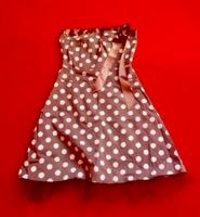 Rockabilly Petticoat Kleid braun weiß gepunktet M Baden-Württemberg - Rottweil Vorschau