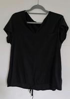 Bluse, Opus, Materialmix,  schwarz , Damen, Gr. 44 Hessen - Neuhof Vorschau