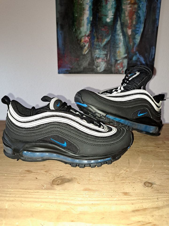 Nike Air Max 97 BG (black/imperial blue) 36,5 (UK 4) ungetragen in Bayern -  Traunstein | eBay Kleinanzeigen ist jetzt Kleinanzeigen