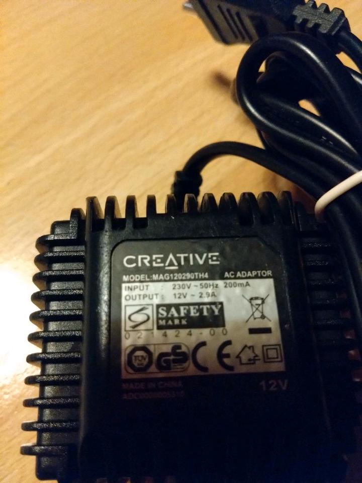 Creative Sound System Netzteil AC 12v Model MAG 120290TH4 in Dortmund