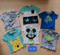 Gr. 74 Tshirts ☆ winnie pooh tigger mickey Baden-Württemberg - Hemsbach Vorschau