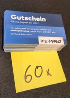 60 Gutscheine für DIE WELT Mo.-Fr. | Gültig bis 31.12.2024 Schleswig-Holstein - Boostedt Vorschau
