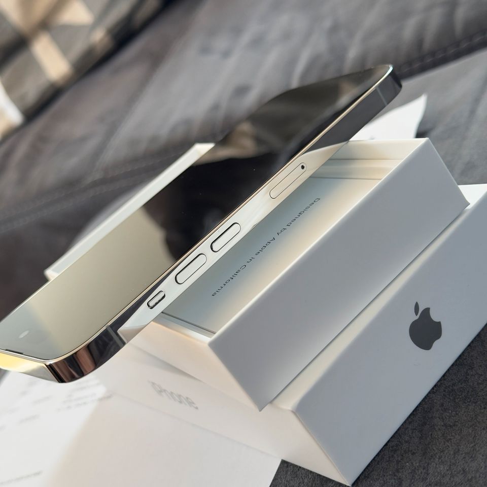 iPhone 14 Pro 256GB Silber (Apple Care+) Versichert 100% Akku in Memmingen