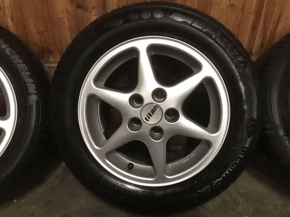 Titan Alufelgen 14“ Zoll 195/60R14 Räder Felgen Renault in Satteldorf