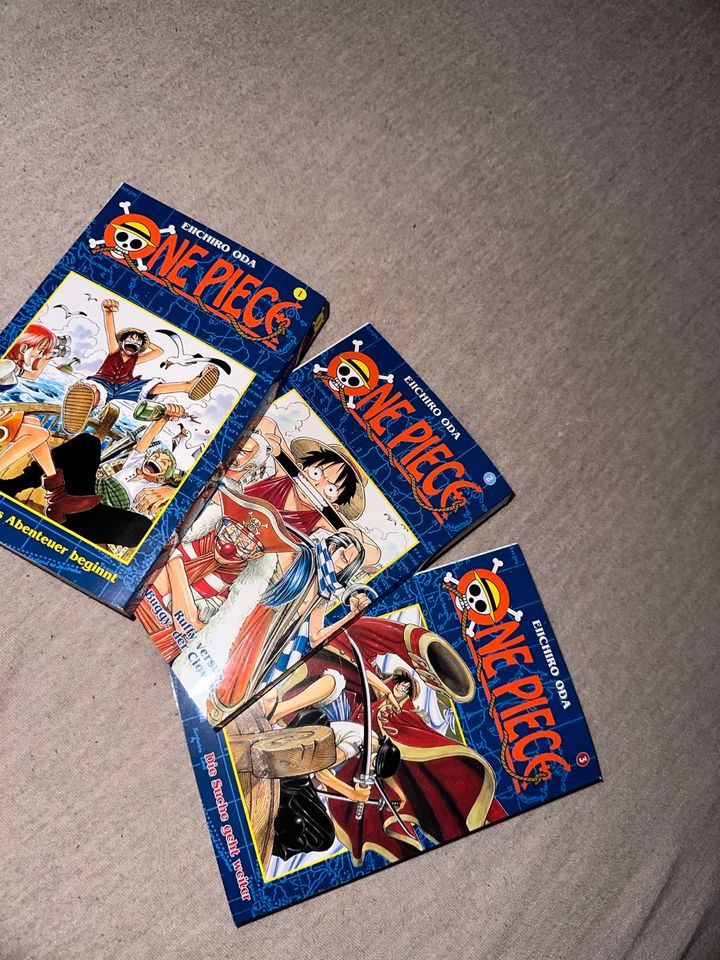 One piece Manga band 1,2,3 in Berlin