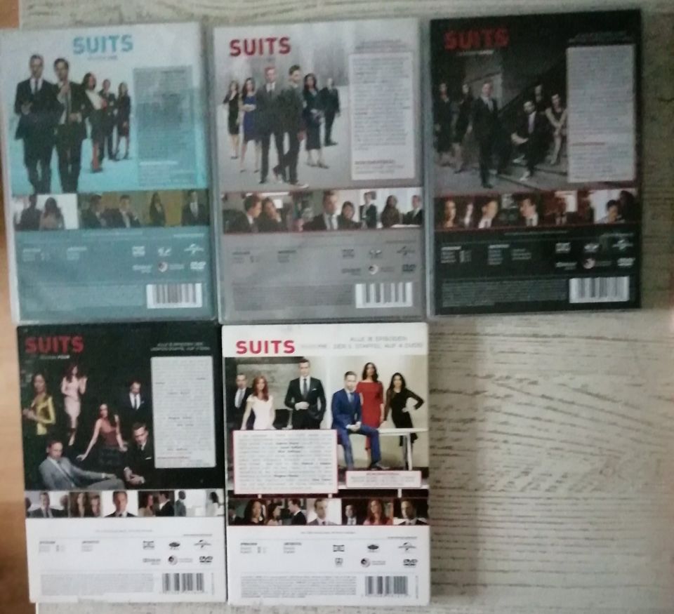 Suits DVD Serie Staffel 1 - 5  ges. 19 in Tengen