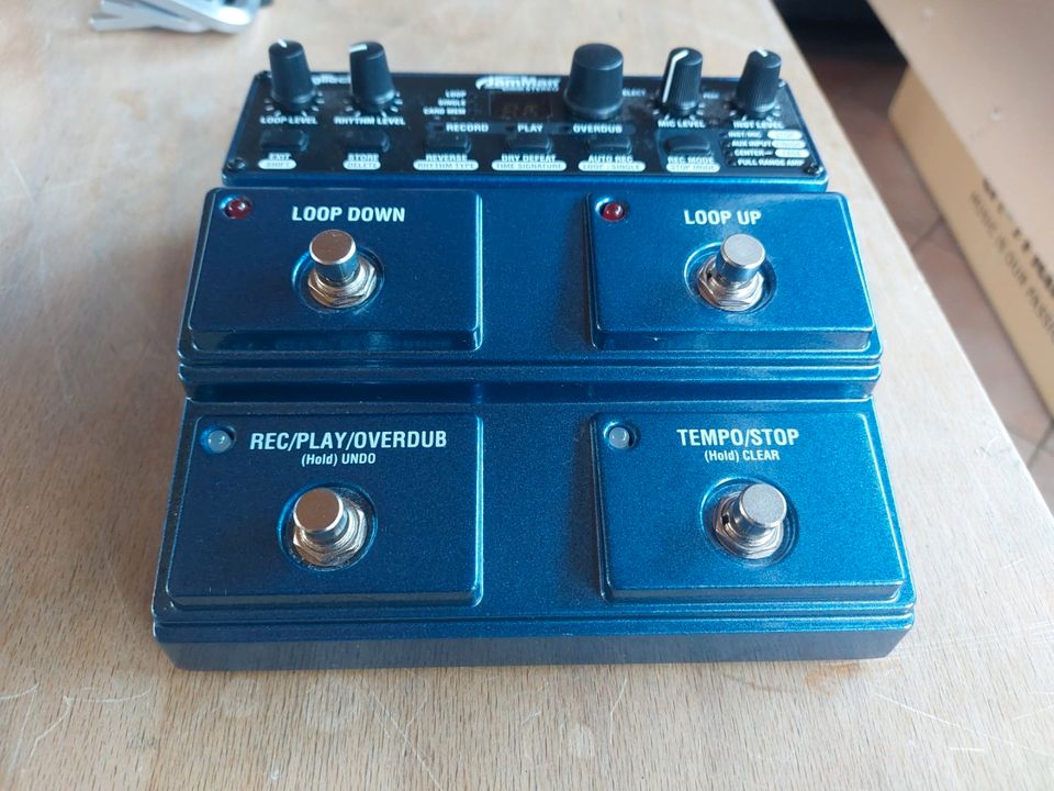 Digitech JamMan Stereo plus FS3X-Fusschalter in Amberg