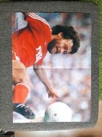 Paul Breitner / Jupp Derwall  Bayern München  DFB  WM 1982 Poster Baden-Württemberg - Ludwigsburg Vorschau