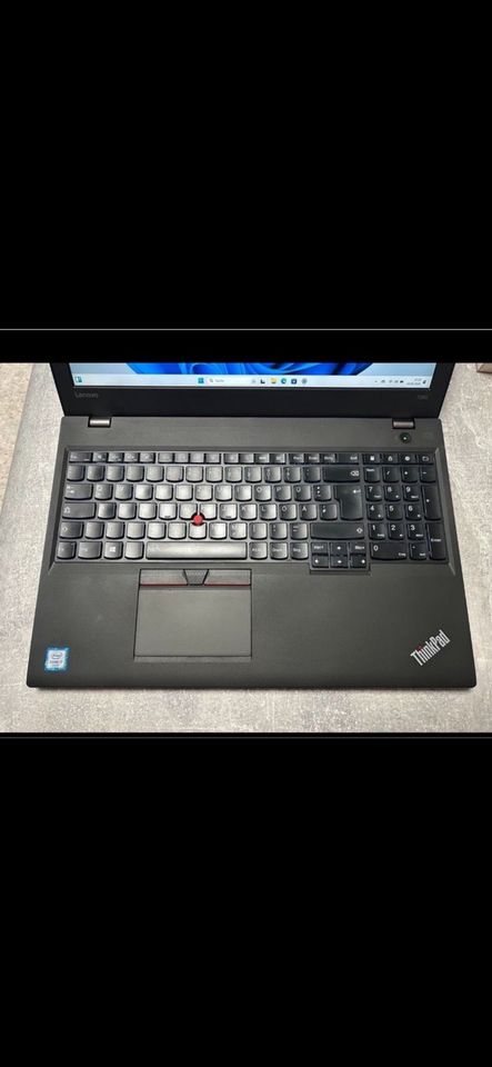 Lenovo thinkpad t560, 15,6“ Zoll, 16gb ram, 500gb ssd, Intel i-7-6600U, WIN 11 in Krefeld