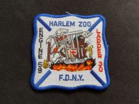 New York Feuerwehr Abzeichen Patch NYFD Harlem Zoo E 59 L 30 Schleswig-Holstein - Kiel Vorschau