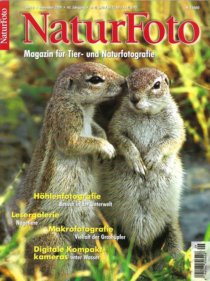 NATURFOTO - Magazin für Tier- und Naturfotografie - HEFT 9 / 2009 in Birkenau