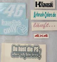 Aufkleber / Sticker SET 4 Baden-Württemberg - Waghäusel Vorschau