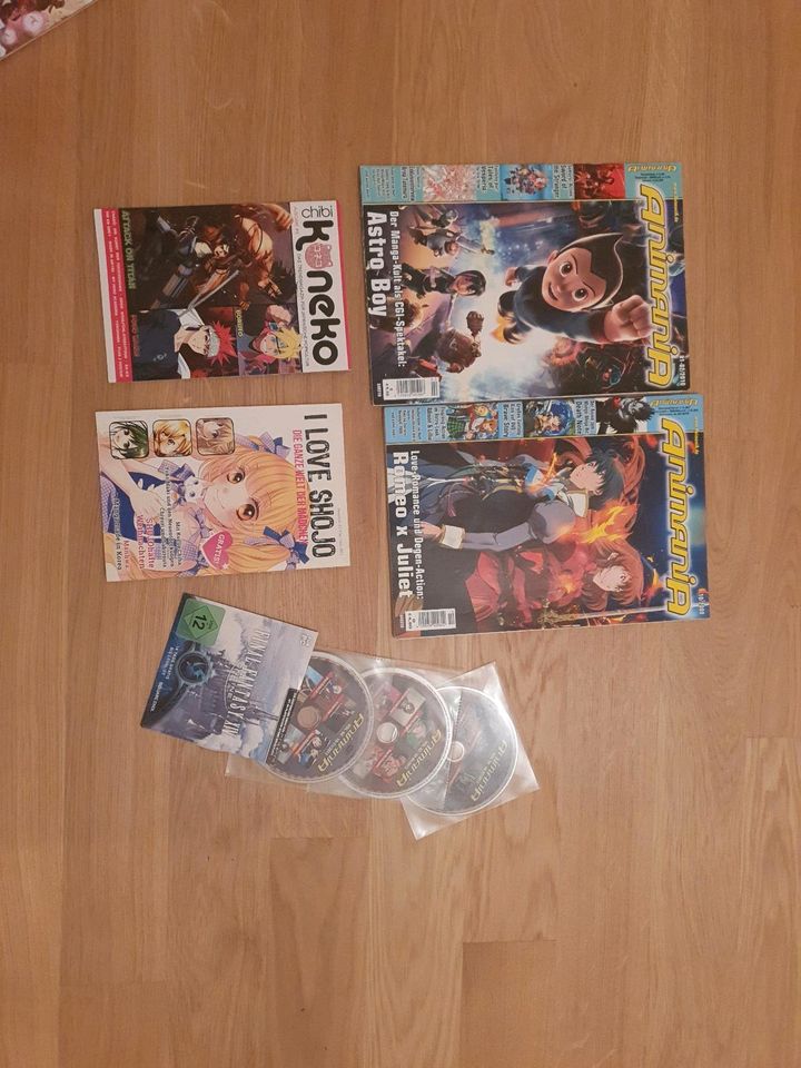 Animania 14 Stück, 3 DVDs und eine Koneko in Stuttgart