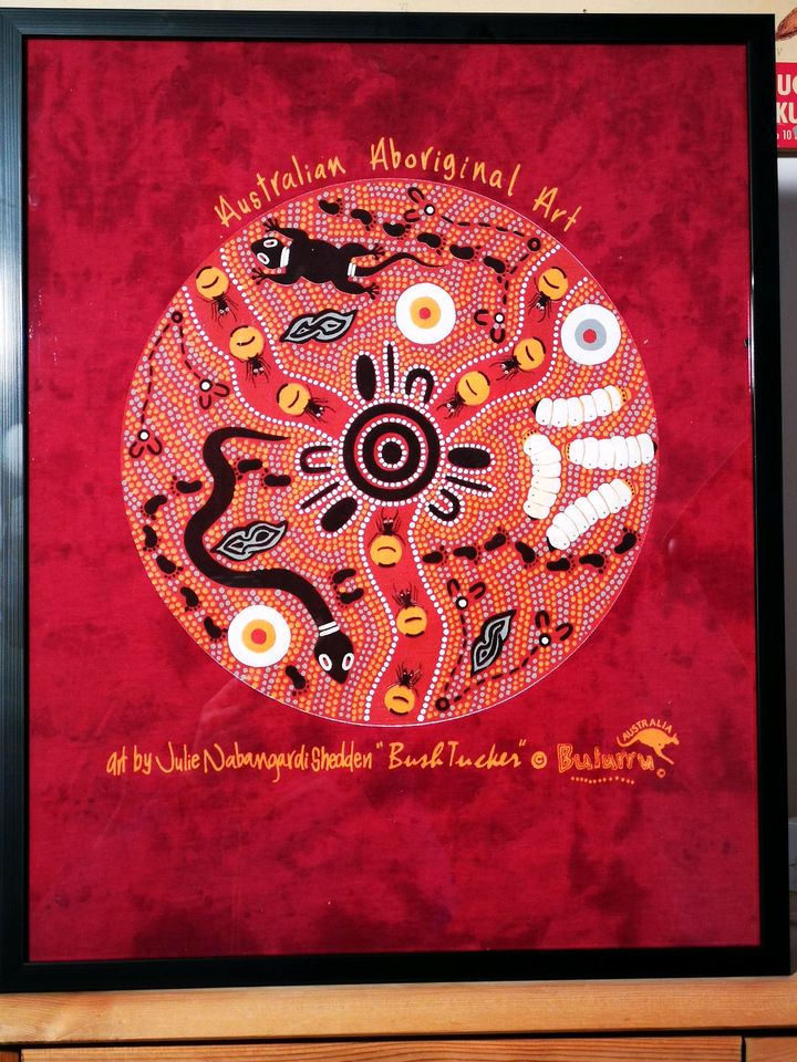 Aboriginal Art im Rahmen in Dortmund