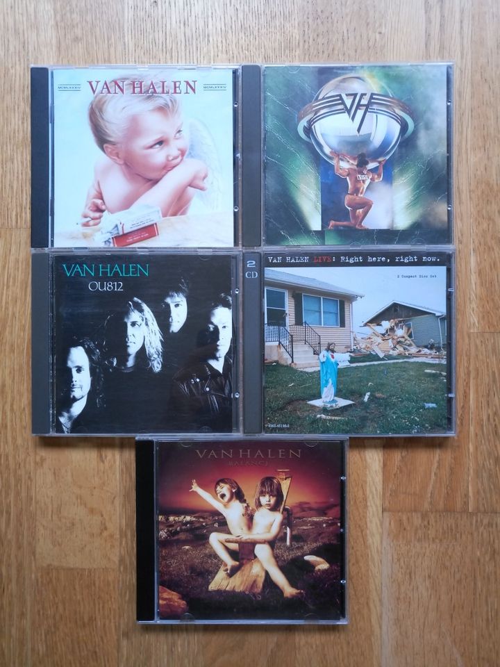5 CDs Van Halen: eine kleine Discografie in Bochum