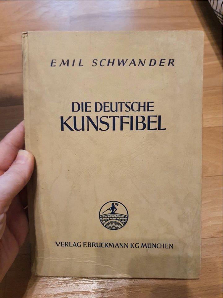 Buch Emil Schwander Die Deutsche Kunstfibel 1943 in Halle