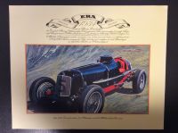 Oldtimer ERA 1934, Bild, Poster, 37,5 x 30 cm Bayern - Haarbach Vorschau