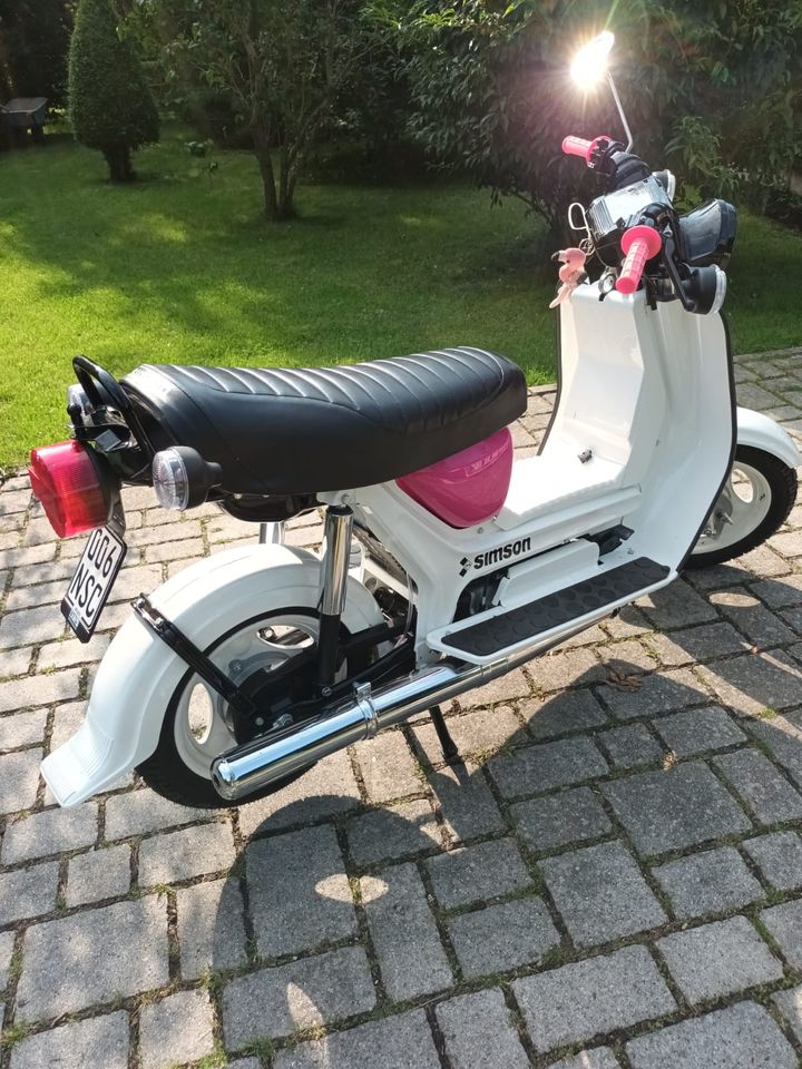 SIMSON SR 50 in Rodewisch