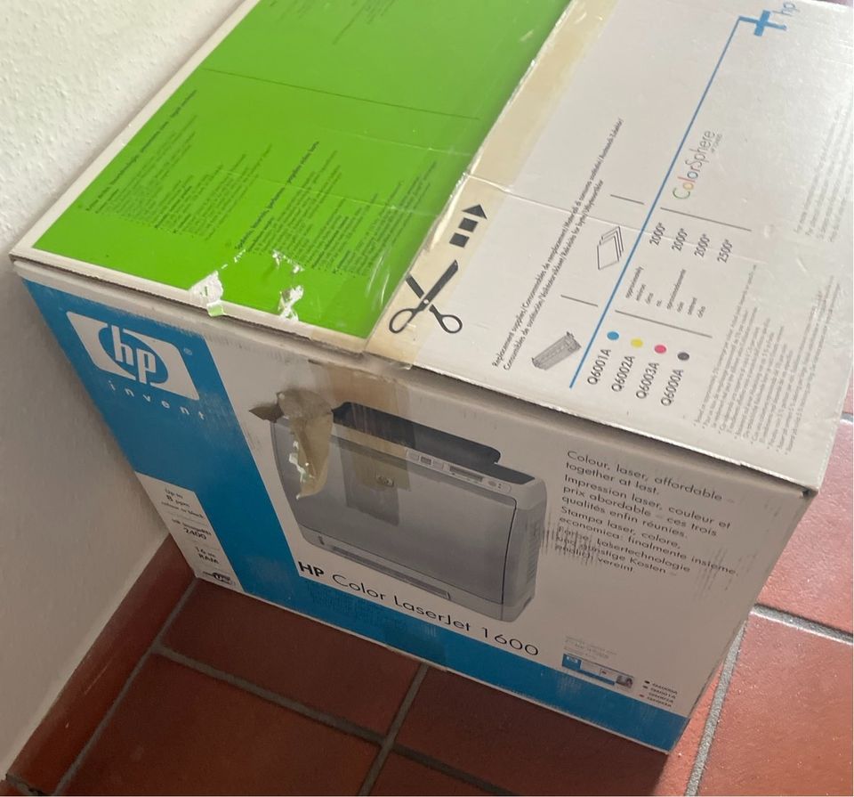 HP Color Laserjet 1600 mit OV in Mannheim