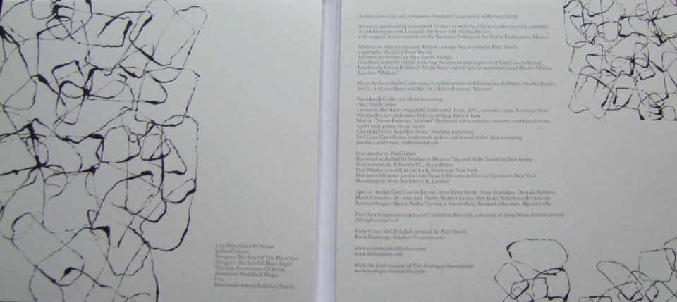 The Peyote Dance - Soundwalk Collective + Patti Smith – Artaud CD in Sulzbach a. Main