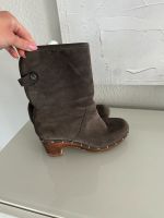 UGG Australia Stiefel Boots braun grau taupe Wildleder Wolle 38 Schleswig-Holstein - Itzehoe Vorschau