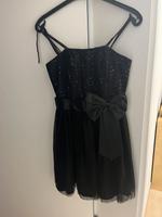 Schwarzes Kleid, cocktailkleid, Pailletten, Abschlusskleid Saarland - Illingen Vorschau