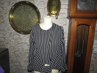 Bluse Langarmshirt Hailys Gr. M Damen schwarz/weiß gestreift 088 Niedersachsen - Rehden Vorschau