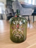 Vase / Weinballon / Riesenflasche - handbemalt | Vintage Bayern - Mainburg Vorschau