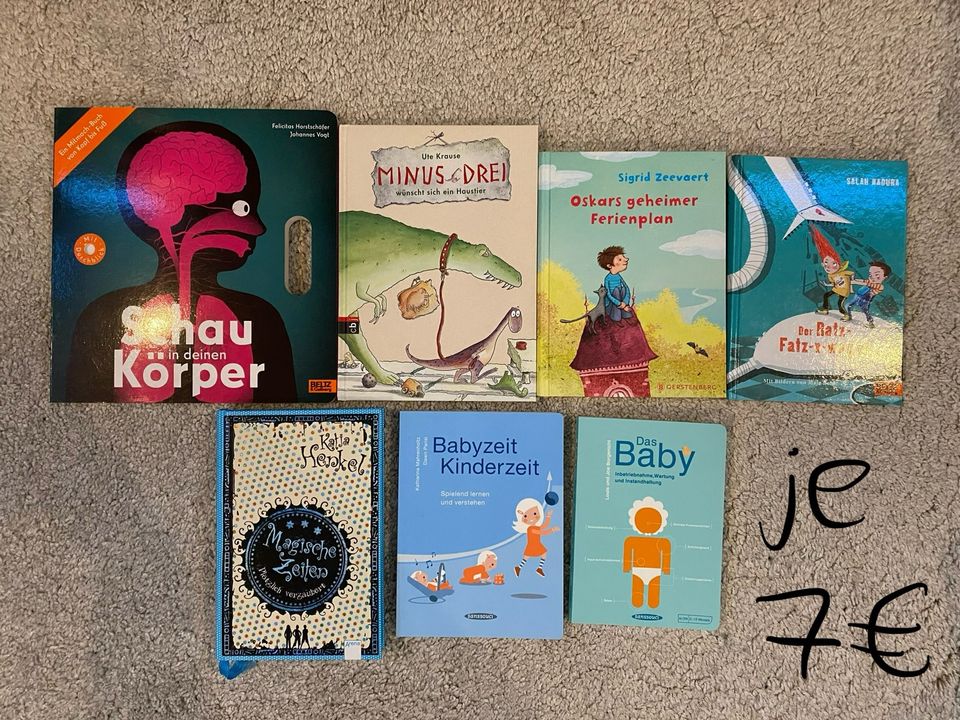 Kinderbücher neuer Zustand Minus Drei Wissensbuch Babybücher in Schladen