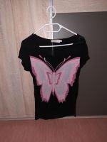 T-shirt schwarz Schmetterling Damen M 38 Dresden - Pieschen Vorschau