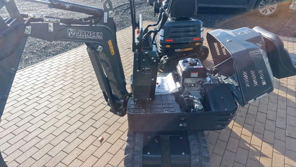 Minibagger Jansen MB 500, Microbagger, Bagger, Finanzierung in Auderath