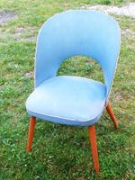 Original 1950er Jahre Cocktail Stuhl Retro Shabby Blau Vintage Bayern - Kaltental (Schwab) Vorschau