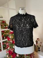 Zara schwarz elegant Top Spitze // 40 L Obervieland - Kattenturm Vorschau