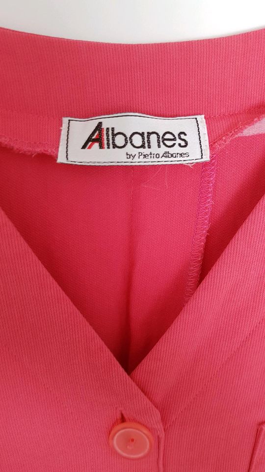 Vintage Kleid Pietro Albanes Apricot Lachs Gr. L in Buxtehude