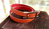 Orig. HERMÈS Behapi Double Tour Armband Rot Orange NEUw Sachsen - Markkleeberg Vorschau