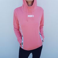 Puma Hoodie Rosa Slim Fit München - Maxvorstadt Vorschau