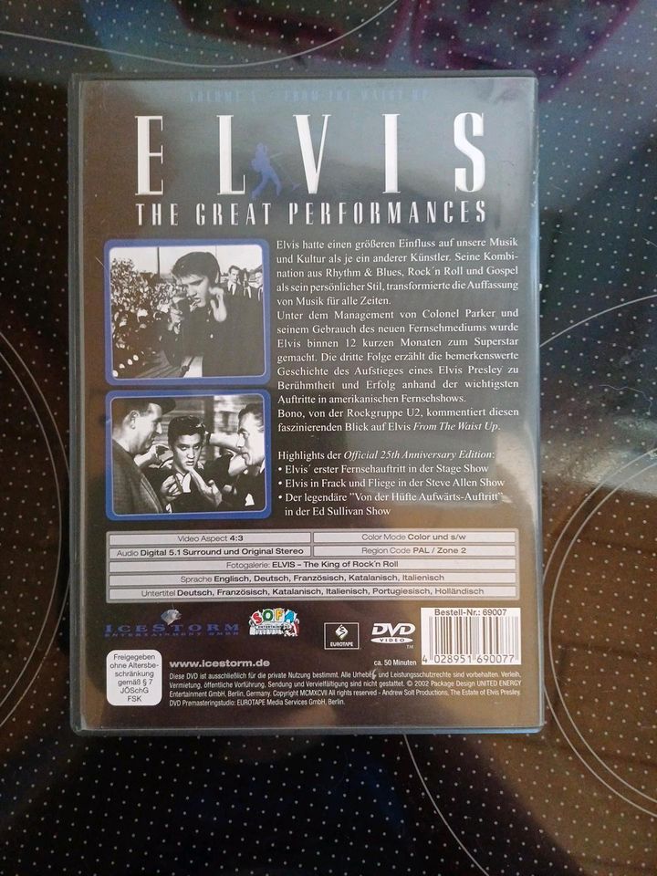 DVD Elvis Presley: The Great Performances in Leipzig