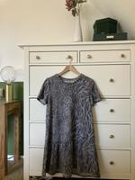 Zara Kleid wneu M Grau Tiger Volant Bergedorf - Hamburg Lohbrügge Vorschau