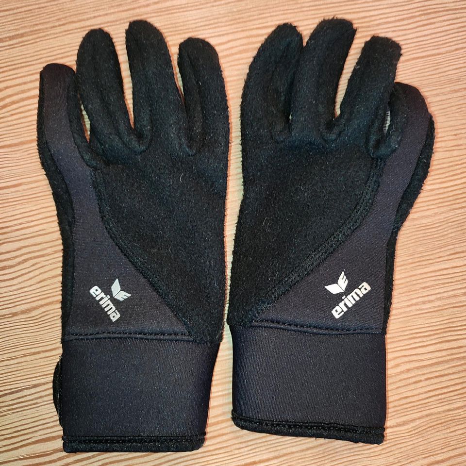 Erima Fleecehandschuhe Feldspielerhandschuhe Gr. 4 in Wiehl