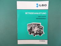 Betriebsanleitung Handbuch LKW IFA L60 1218 LA/ETK Kofferaufbau Brandenburg - Eberswalde Vorschau