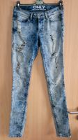 Only Carrie low skinny destroy Jeans blau Gr. 28/34 Nordrhein-Westfalen - Herford Vorschau