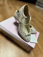 Brautschuhe cupcake pink ivory Hessen - Lauterbach (Hessen) Vorschau