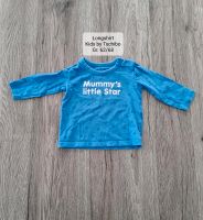 Blaues 'Mummy's little Star' Longshirt von Tschibo Gr. 62/68 Niedersachsen - Lehre Vorschau