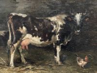 Antik Ölgemälde Öl Leinwand Léon Barillot Gemälde Bild Nordrhein-Westfalen - Hagen Vorschau