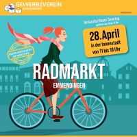 Radmarkt Emmendingen 28. April VERKAUFSOFFENER SONNTAG Baden-Württemberg - Emmendingen Vorschau