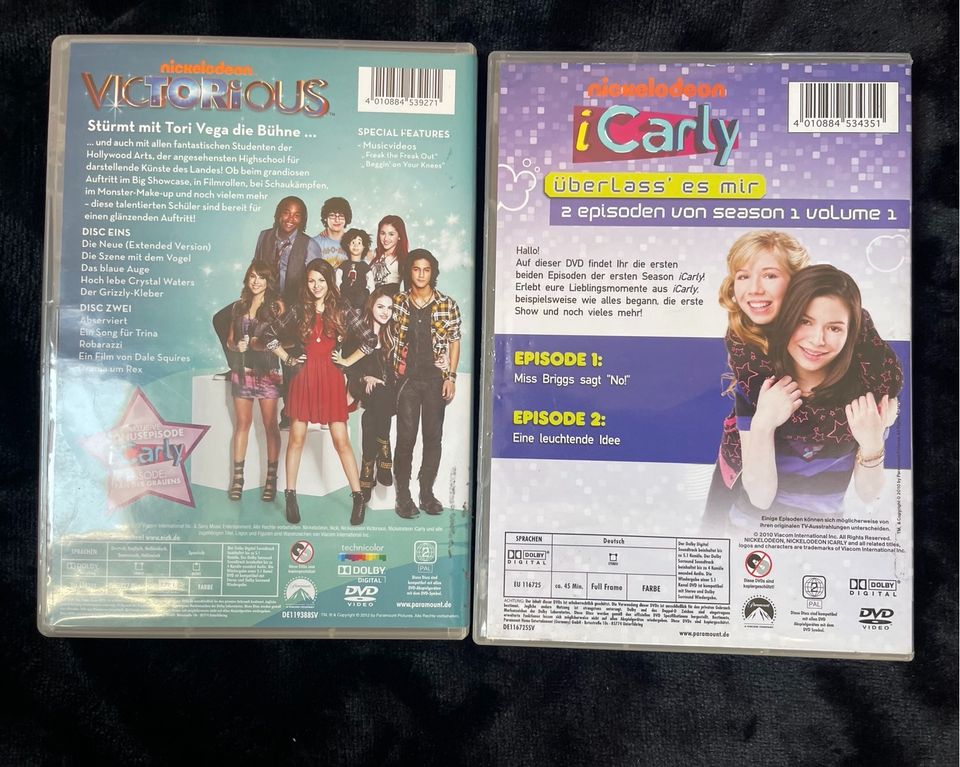 Victorious und iCarly DVD Set Staffel 1 sehr gut in Bad Dürkheim