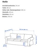 3er Sofa in Anthrazit Niedersachsen - Oldenburg Vorschau