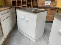 ⭐Spülenschrank 80 cm breit in weiß matt mit Spülbecken - Spüle - Küchenspüle - UVP. 229,- ● D&D Möbel⭐ Nordrhein-Westfalen - Hamm Vorschau